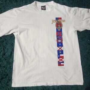 Vintage Big Johnson Stoneballs Graphic Tee Made in USA 90s Single Stitch